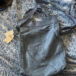 Lucky Brand Slate Blue Crossbody Bag